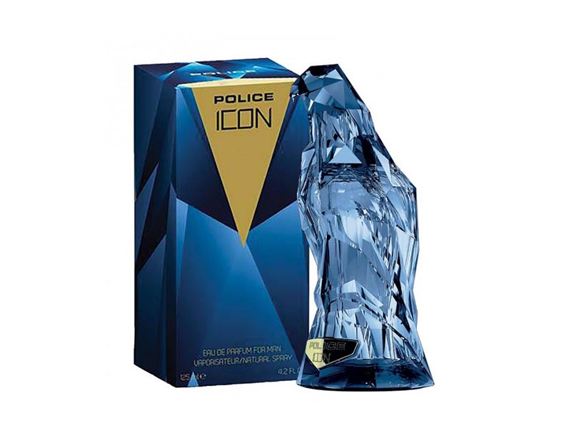 ادکلن پلیس آیکون آبی