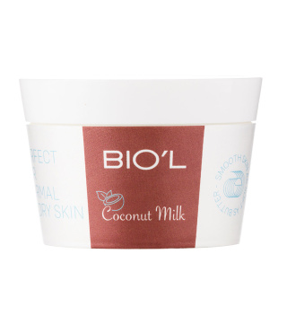 کرم میلک شیر و نارگیل مناسب پوست نرمال تا خشک کاسه ای200میل بیول