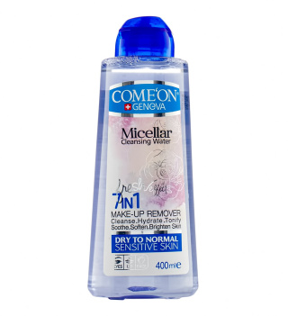 محلول پاک کننده آرایش صورت میسلار پوست معمولی، خشک و حساس کامان