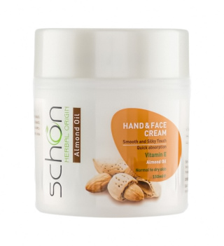 کرم دست و صورت حاوی روغن بادام شون