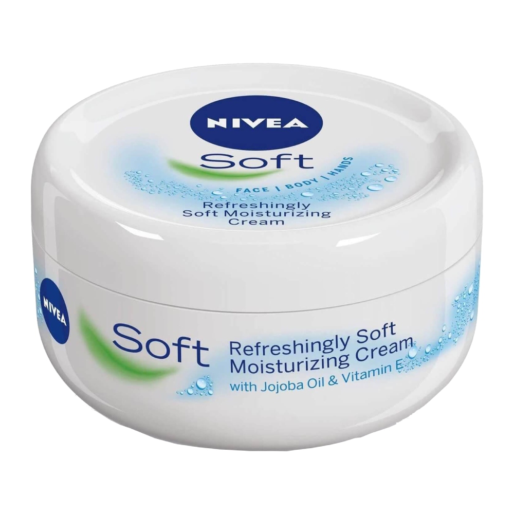 کرم مرطوب کننده دست و بدن Nivea مدل Soft حجم 300 میل