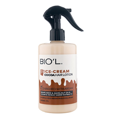لوسیون مو تقویت کننده بیول مدل Chocolate Ice Cream