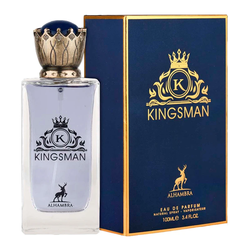ادو پرفیوم مردانه الحمبرا مدل Kingsman