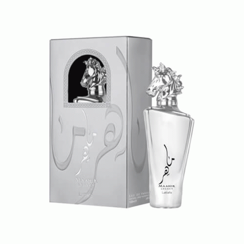 ادکلن لطافه مدل ماهر لگاسی نقره‌ای