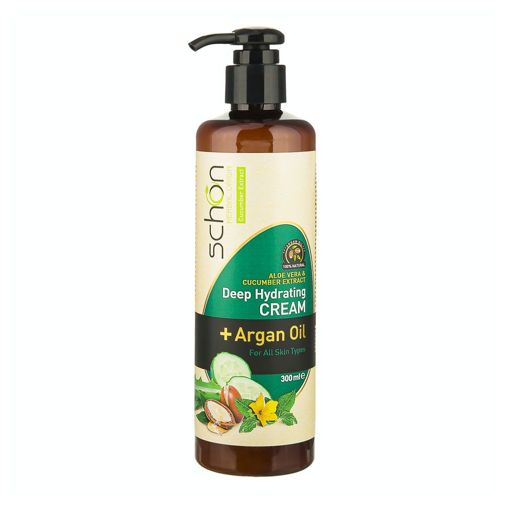 کرم مرطوب کننده پمپی خیار و آرگان شون