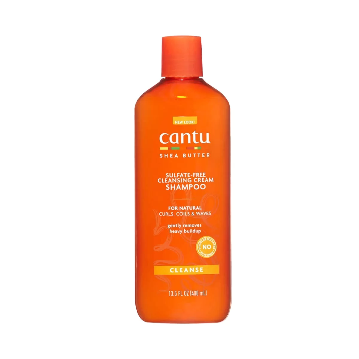 شامپو بدون سولفات شی باتر کنتو Cantu موهای فر
