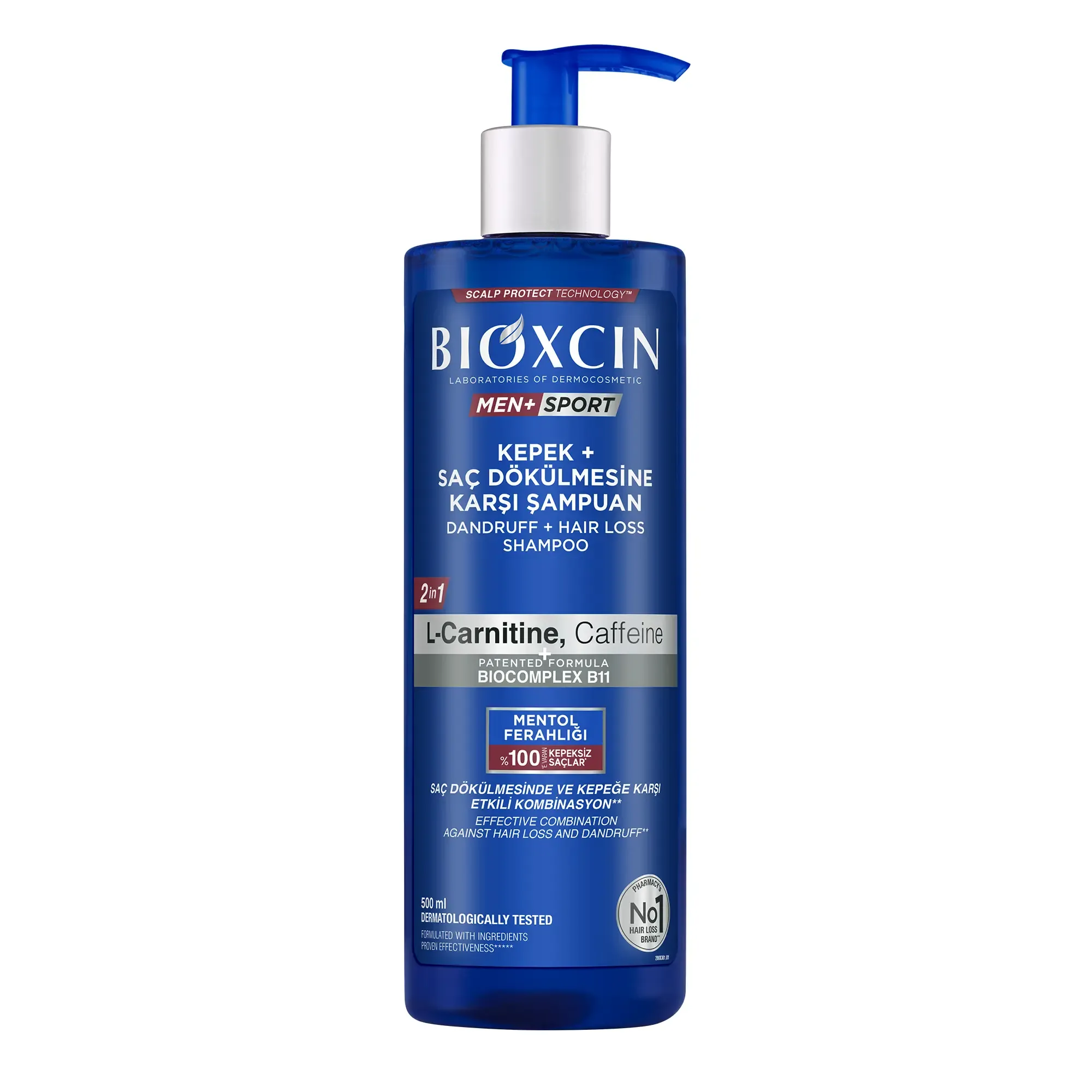 شامپو مردانه بیوکسین BIOXCIN ضد شوره و ضد ریزش