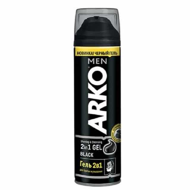 ژل اصلاح آرکو Arko زغالی مدل Black
